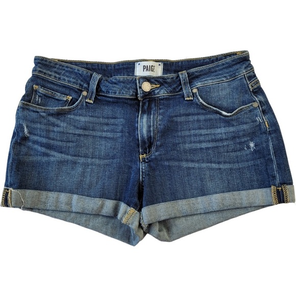 PAIGE Pants - Paige woman’s Denim Jimmy Jimmy shorts blue size 27